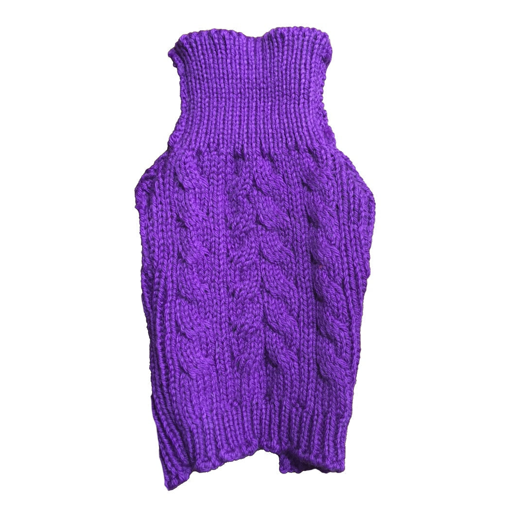 EcoPup Luxe Wool Sweater – Hand-Knitted Warmth & Style for Dogs