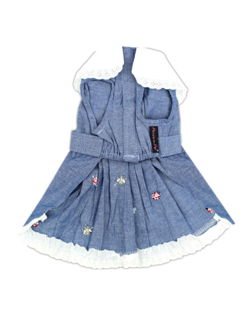 The Bugs + The Bees Chambray Dog Dress (FINAL SALE)