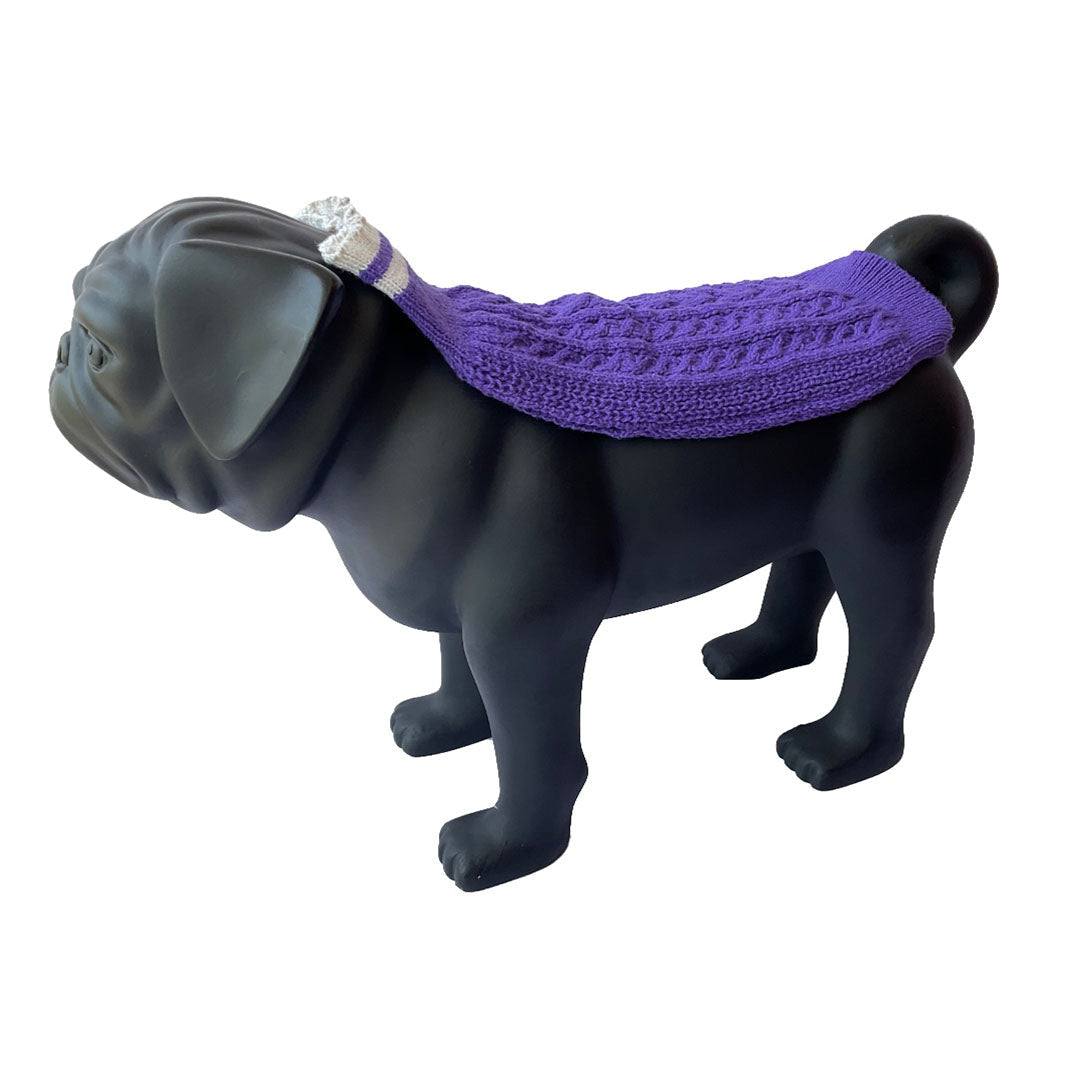 Eco Chic Hand-Knit Wool Dog Sweater – 100% Natural, Cozy, and Stylish