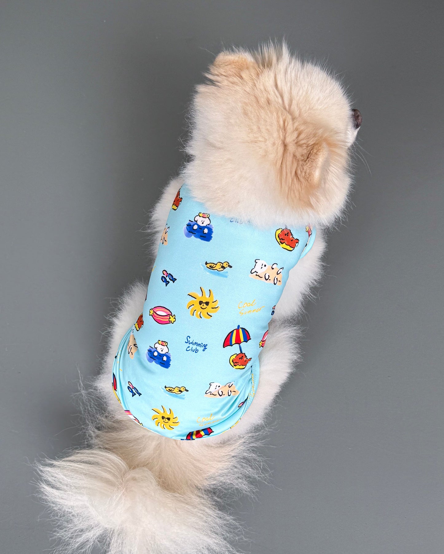 Swimming Club Dog Cooling Tee (FINAL SALE)