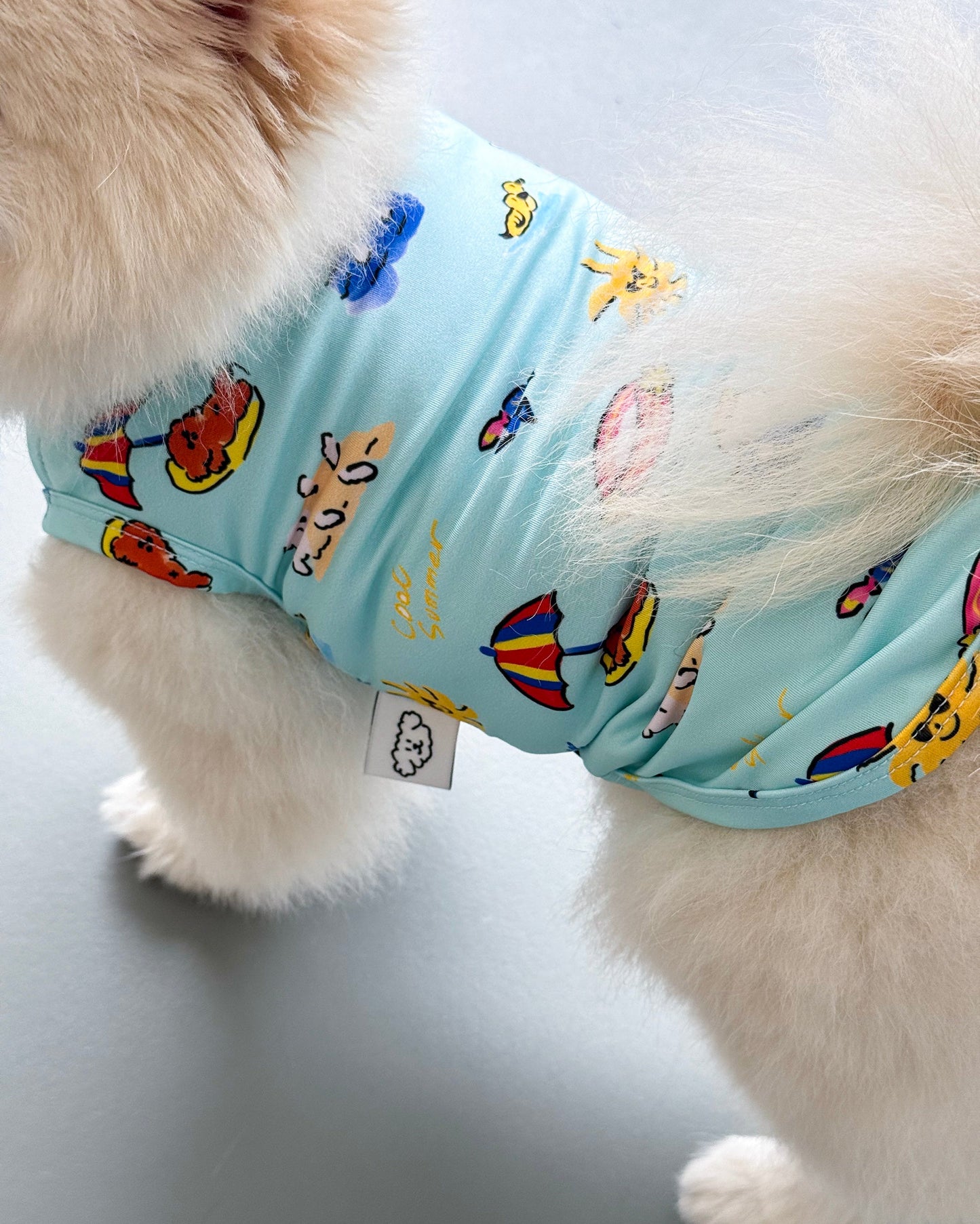 Swimming Club Dog Cooling Tee (FINAL SALE)