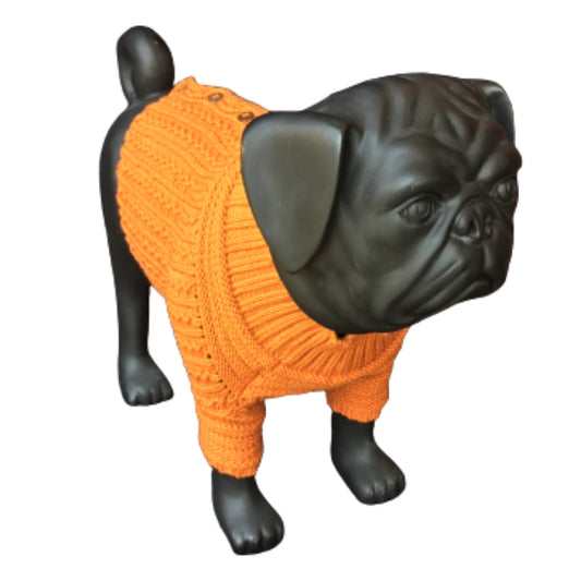 Wool Sweater Handcrafted Natural Warmth & Style for Eco-Loving Pets